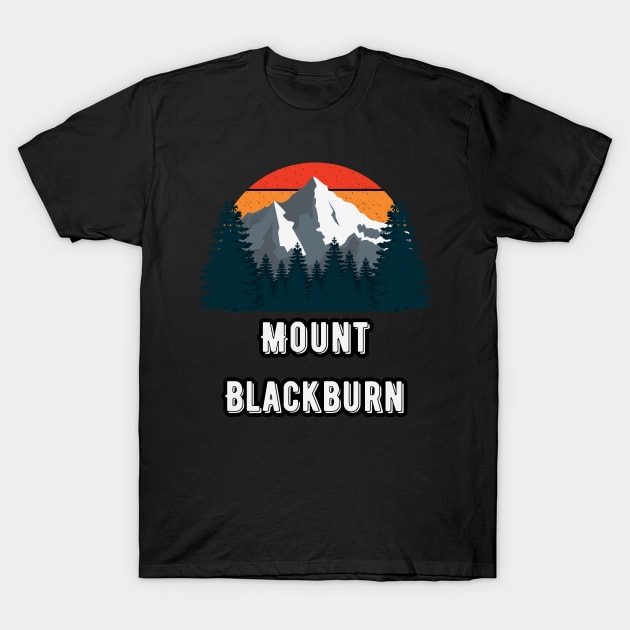 Mount Blackburn T-Shirt by Canada Cities